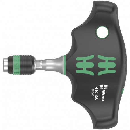 Kraftform Kompakt 400 RA Set 2, mit Ratschenfunktion (schwarz/grün, 1/4", 9-teilig, mit Kugelsicheru