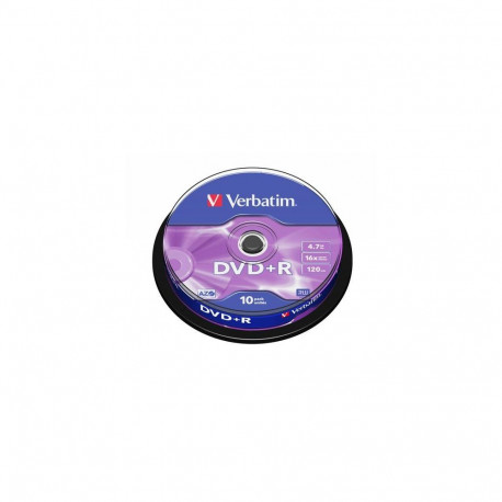 Verbatim DVD+R Matt Silver 4.7 GB 10 pc(s)