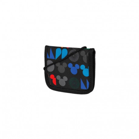 McNeill Mickey Mouse Neck pouch Blue, Black, Grey, Red