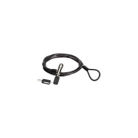 Conceptronic CUSTODIO02BNM Keyed Laptop Lock, Nano Lock Slot, Master Keyed Compatible, 1.8m