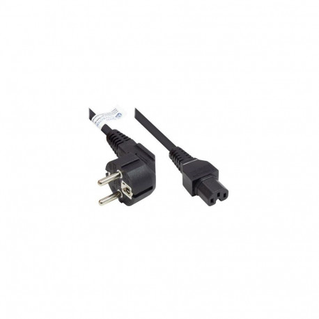 Alcasa P0150-S010 power cable Black 1 m Power plug type E+F C15 coupler