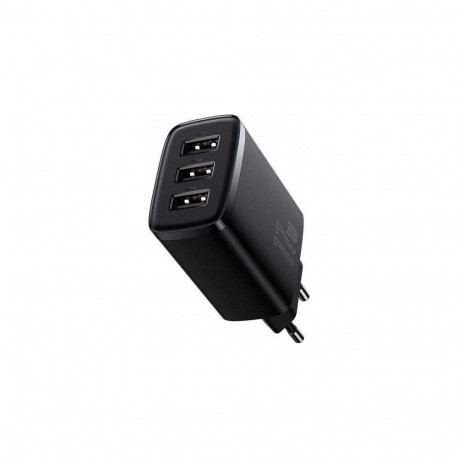 Baseus Compact Charger 3U 17W Black