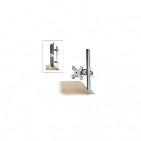Single Clamp on Short Bracket Colour: Silver Holds up to 6kg