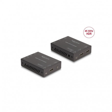 Delock HDMI KVM Extender Set over Cat.6 Cable 4K 60 Hz 70 m