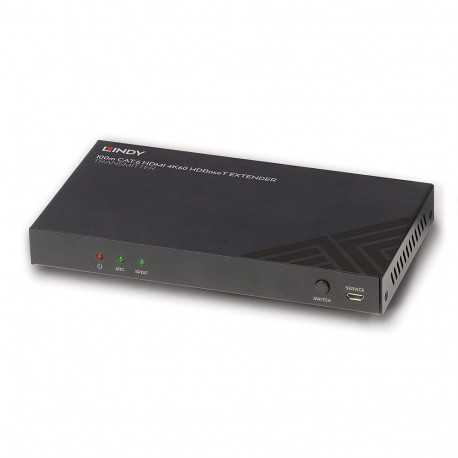 HDMI pikendaja läbi Cat6, 4k, PoC, RS-232, HDBaseT, kuni 100m (Saatja)