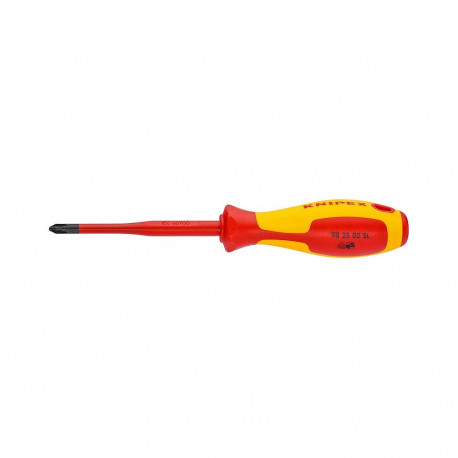 Screwdriver for cross recessed screws Pozidriv® PZ1 1000V SLIM