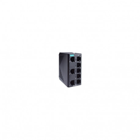 Switch: 8 x 10/100BaseT(X), -10 kuni 60°C, mittemanageeritav, plastikust DIN