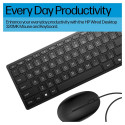 "Wired Desktop 320MK Mouse and"