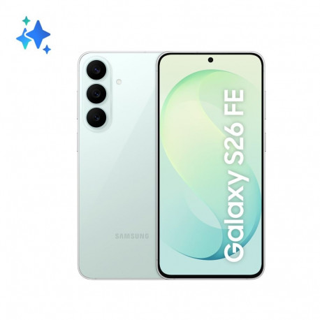 Samsung Galaxy S26 FE 17 cm (6.7") Dual SIM Android 17 5G USB Type-C 128 GB 4900 mAh, roheline
