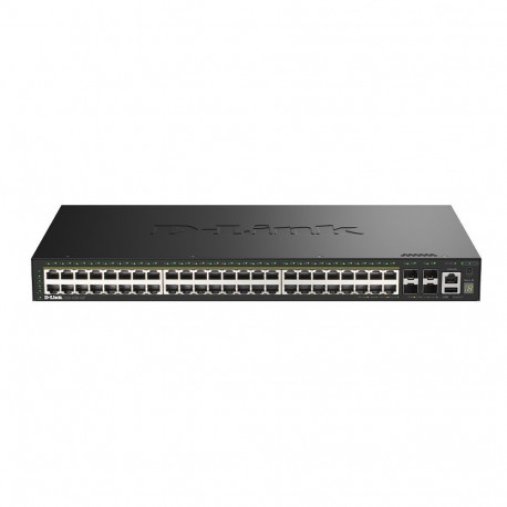Smart Managed Switch DGS-1530-52P/E 48 Ports GE PoE(30W) + 4 Ports 10G SFP+ 370W