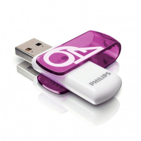 Philips FM64FD05B USB 2.0 Flash Drive Vivid Edition 64GB / purple