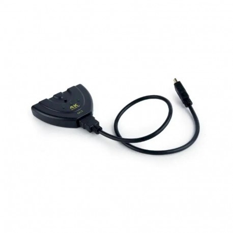 Gembird DSW-HDMI-35 HDMI Switch 3 Ports Built-in Cable / black