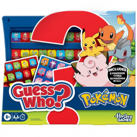 GUESS WHO POKEMON board game (In English lang.)