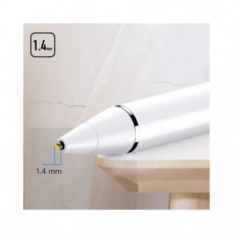 Riff "Rechargeable Superfine Stylus Pen with High sensitivity 1.4mm White"