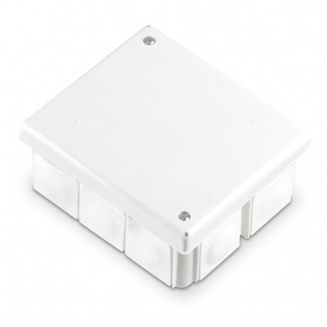 Puszka instalacyjna, izolacyjna, odgałęźna, 10-wlotowa, n/t, z dławicami D-16, IP54, wymiar 8095, z 