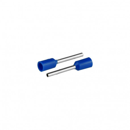Isoleeritud juhtmeotsahülss 10,5mm2, hülssi pikkus 16mm, 20tk, sinine