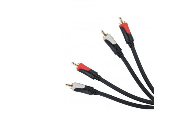 Kabel 2RCA-2RCA 3.0m audio Cabletech Basic Edition