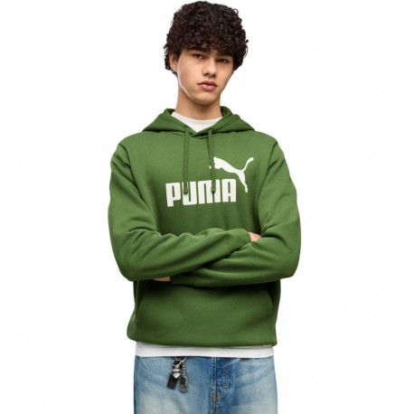 Puma meeste kapuutsiga dressipluus ESS No.1 Logo Hoodie FL 682571 68 2XL, roheline