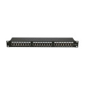 "Extralink CAT6 STP Patchpanel V2, 24 Ports"