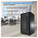 Extralink serverikapp 27U 600x1000, must
