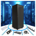 Extralink rack-kapp 32U 800x800, must