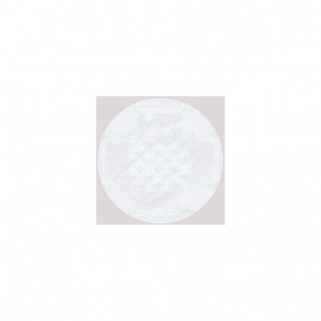 Papstar 12542, ristkülikukujuline paber, mustriga, valge (12542)