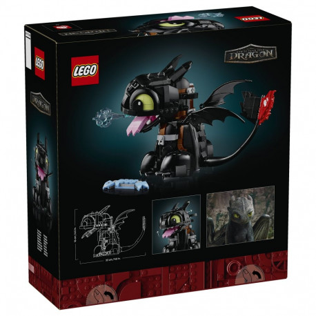 "ICONS 10375 How to Train Your Dragon Toothless"