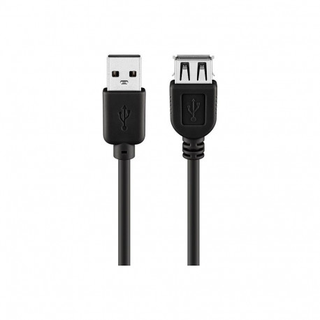 "GOOBAY Kabel USB 2.0 Hi-Speed Verlngerungskabel, schwarz"