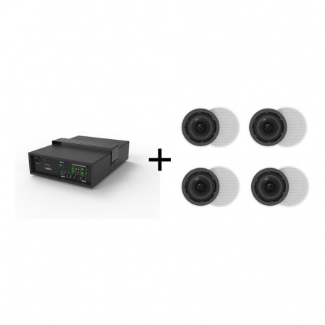 "VivoLink audiopack subwoofer 8 50W+ 4 x ceiling speakers Speakers (AUDIOPACK4)"