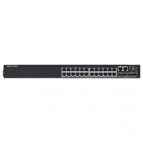 DELL server PowerSwitch N2224X-ON 24x1 2.5G 4x25G 2x40G virnastamine 1xAC PSU IO PS airflow OS6