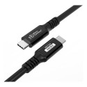 USB-C–USB-C kaabel 0,25m