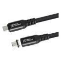 USB-C–USB-C kaabel 0,15m