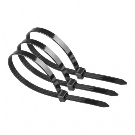 "Cable tie 100pcs Black, 292mm"