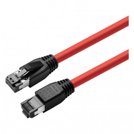 CAT8.1 S/FTP 0,50m LSZH, punane