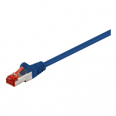 "F/UTP CAT6 0.25m Blue PVC"