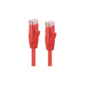 "CAT6A UTP 0.15m Red LSZH"