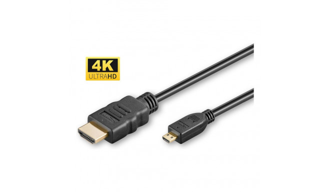 "4K HDMI A-D cable, 2m"
