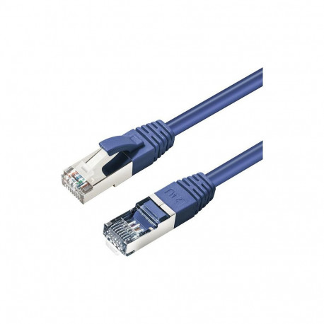 CAT6A S/FTP 0.5m LSZH, sinine