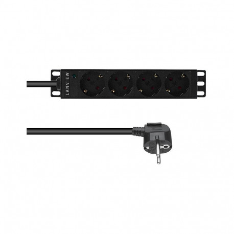 "4-way Schuko outlets"