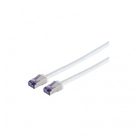 "HIGH-FLEX Cat6a S/FTP White 3m"