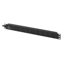 "8-way c13 outlets with"