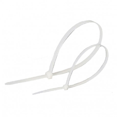 "Cable Tie White 7.5 X 350mm 100 Pcs Package"