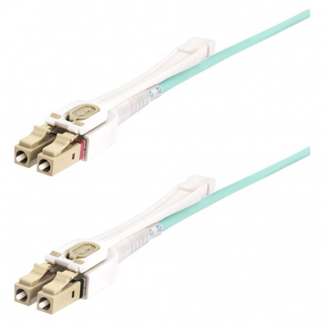 4m LC/LC-UPC OM4 mitmemoodne kiudoptiline patch-kaabel, Push-Pull