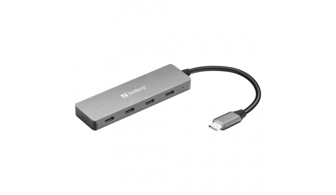 USB-C jaotur 4 × USB-C