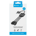 "Hub - USB-C/USB-A to 2A+2C Splitter"