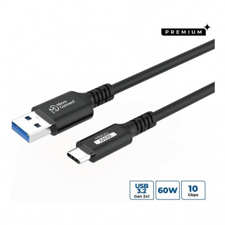 Premium USB-C–USB-A kaabel