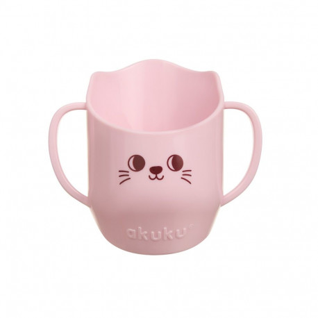 Akuku Slanted cup pink A0696