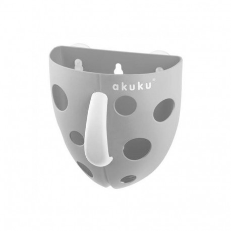 Akuku Bath toys storage box GREY A0346