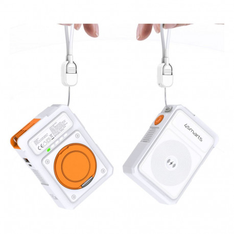 "4smarts 6in1 Hybrid Charger. Wireless Powerbank"