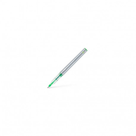 FABER-CASTELL rullpliiats Free Ink 0.7mm, hall, kirjutusvärv: mururoheline